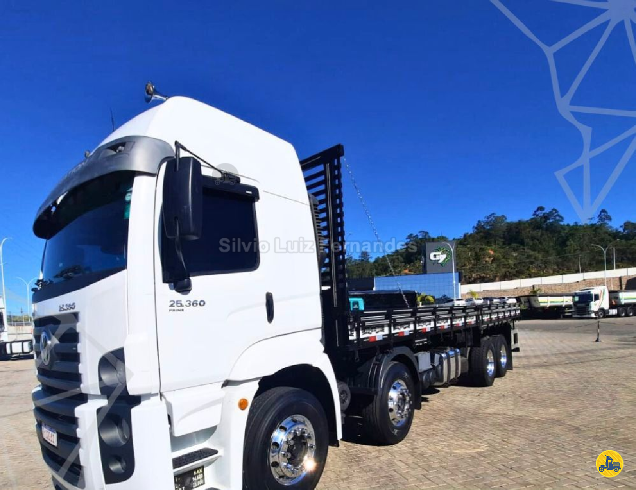 CAMINHAO VOLKSWAGEN VW 25360 Carga Seca BiTruck 8x2 Silvio Caminhões TUBARAO SANTA CATARINA SC